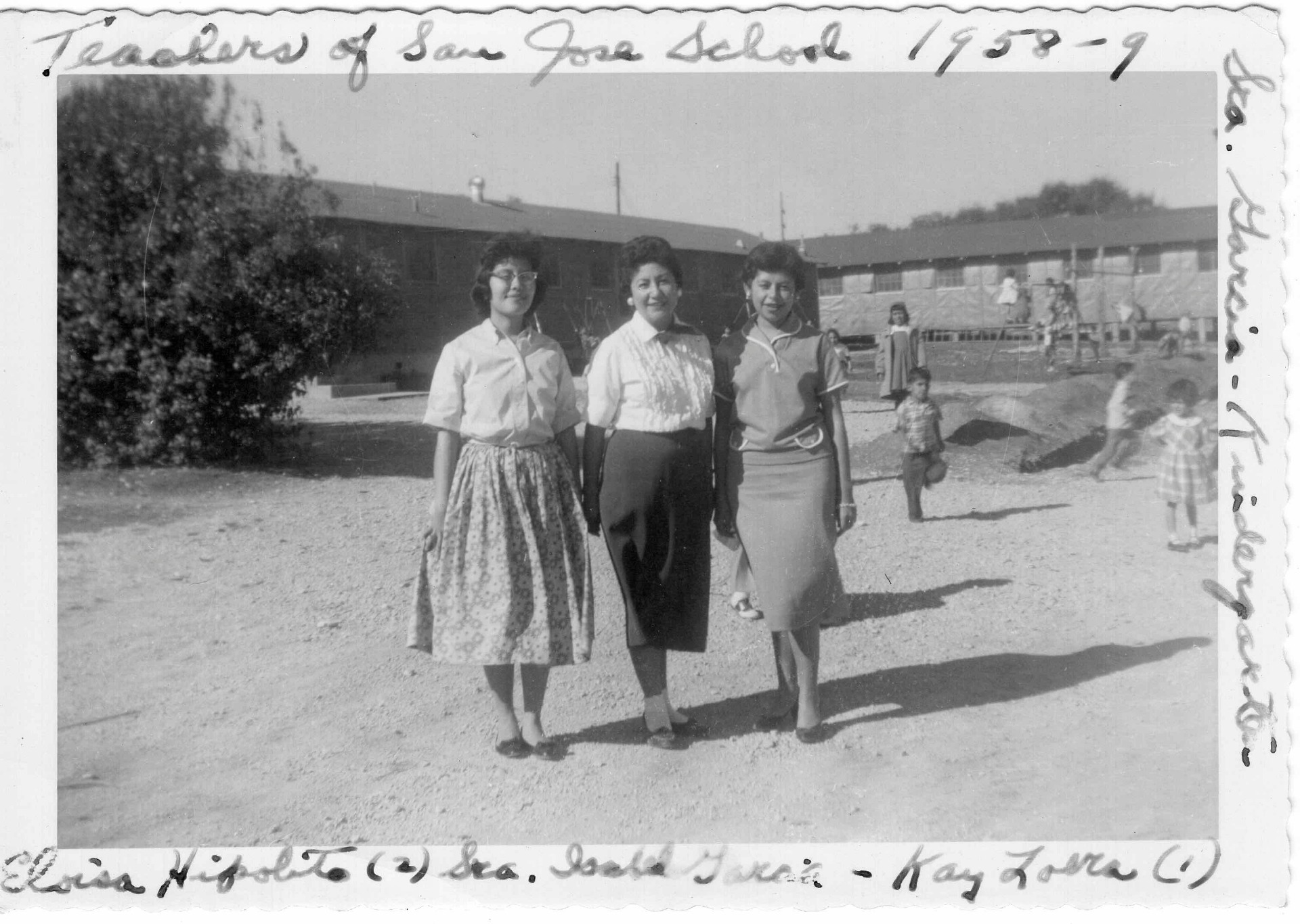 San Jose School teachers 1958