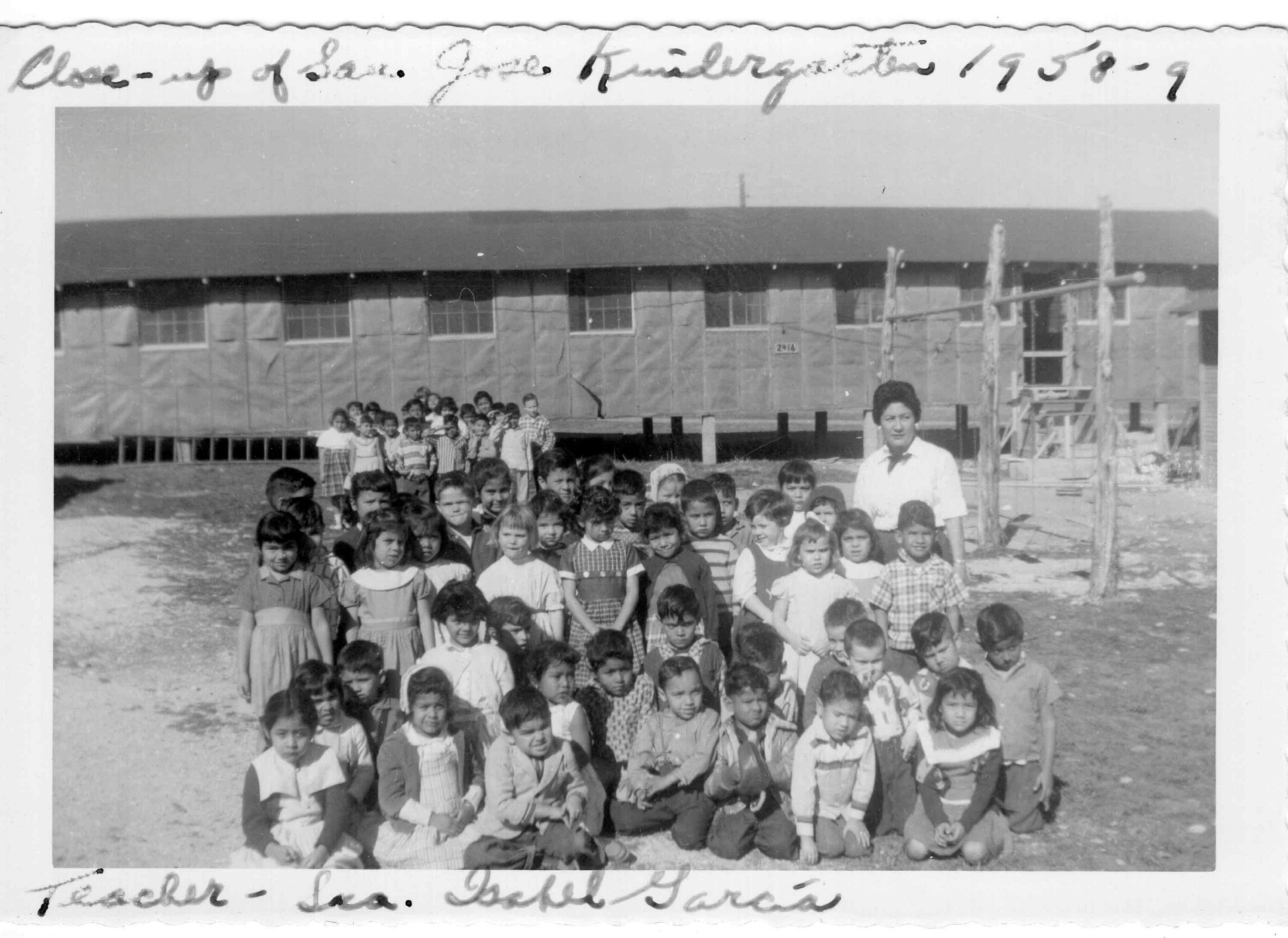 Isabel Garcia, San Jose School 1958